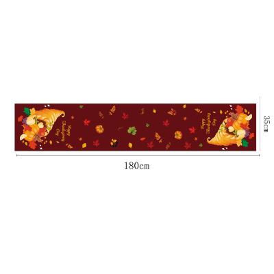 China Unlimited Custom Table Runners Fall Thanksgiving Burlap Party Home Decor Tablecloths for sale