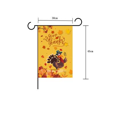 China Wholesale Custom Outdoor Advertising Display Decorative Garden Banner Autumn Thanksgiving Party Yard Decoration for sale