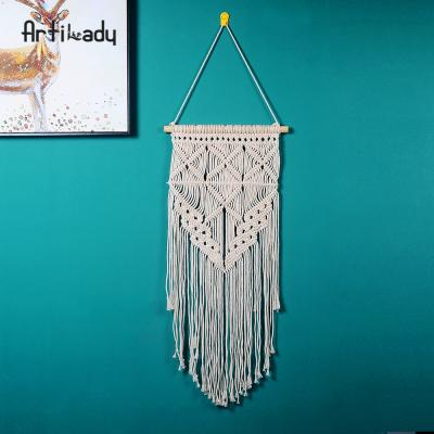 China Best Selling Rustic Artilady Art Home Other Nordic Nursery Boho Macrame Wall Hanging Decor for sale