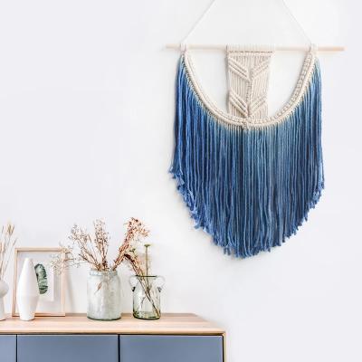 China Large Artilady Bohemian Macrame Wall Hanging Macrame Wedding Wall Hanging Yarn Tapestry for sale