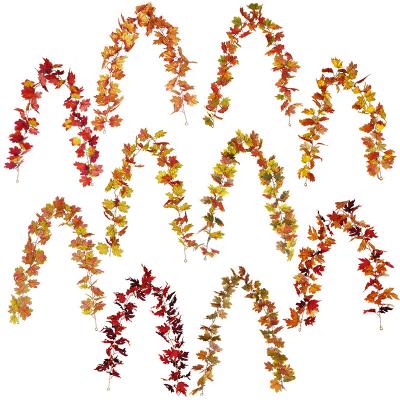 China Festival decoration the other 2021 decorative Christmas decoration of flowers and plants Supply-old Halloween Autumn Garland seasonal for sale