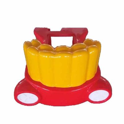 China Environmental Rotational Mold Maker Riding Horse Plastic Amusement Park Rides for sale