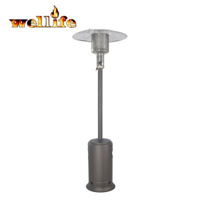 China China Factory Hot New Design Restaurant Black Umbrella Stocked Outdoor Heater for sale