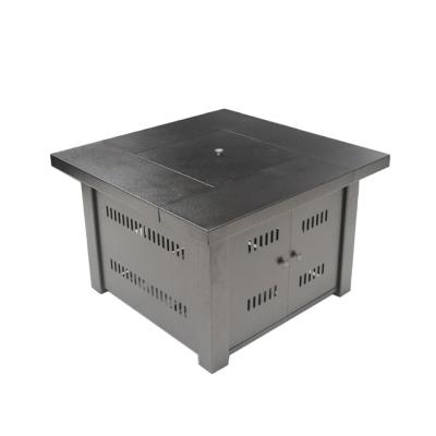 China Stocked Hammered Outdoor Propane Fire Pit Table for sale