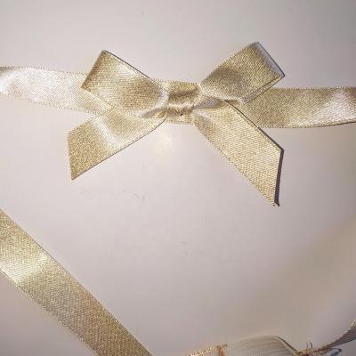 China Viable Factory Price Customized Silk Satin / Cotton Ribbon Bows High Quality Decoration And Packaging for sale