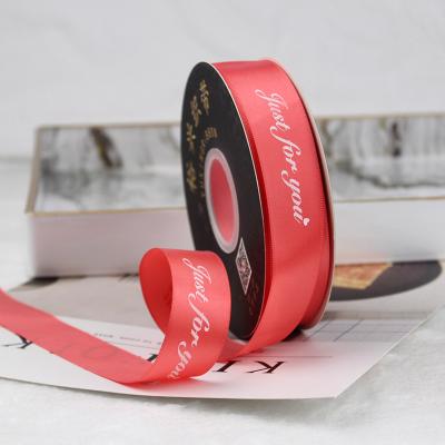 China Viable HOT SALE Gift Box Wrapping Ribbon Grosgrain Black And White Striped Satin Ribbon for sale