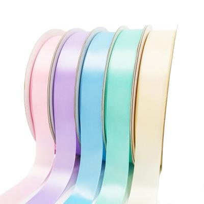 China Cheap China 100% Polyester Ribbon Satin Ribbon Fabric UV Customized Cheap for sale