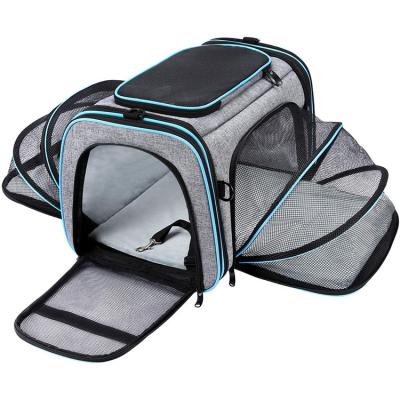 China Amazon hot sale 49.53*30.48*30.48cm wholesale custom stocked for travel dog carrier for sale