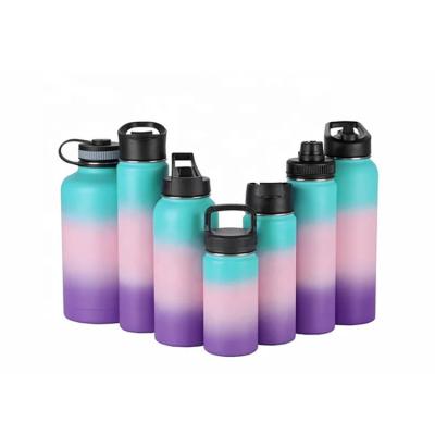 China Sustainable Wholesale Custom Logo Amazon Top Seller Metal Sport 22 oz 32 oz 40 oz 64 oz Insulated Stainless Steel Half Gallon Water Bottle for sale