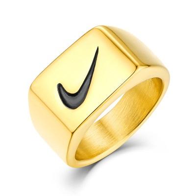 China Wholesale Style Titanium Steel Creative Ring Street Personality Hip Hop Hip Hop Ring Sports Fashion Accessories for sale