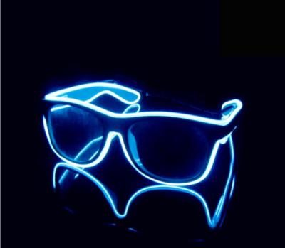 China Wholesale Eco-Friendly LED Cold Light Luminrous Flash 3 Mode Halloween Party Glasses Luminrous Glasses Manufacturer for sale