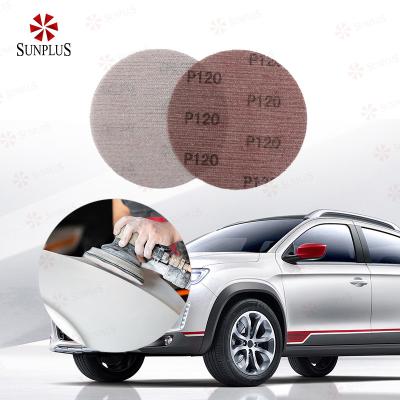 China Automotive Sandpaper Manufacturer Sunplus Wet & Dry Auto Sanding Abrasives Waterproof Tools for Car Sandpaper for sale