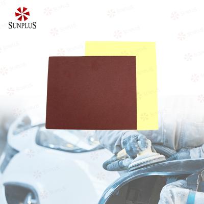 China Sunplus Metal Sandpaper Manufacturer 1500 Grit Sheet Wateproof Sandpaper Automotive Sandpaper Abrasive etc. for sale