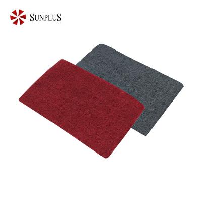 China SUNPLUS Sanding Pads Grade Hand Pad Sanding Brown Aluminum Oxide Fine Sanding Pads For Automotive Painting for sale