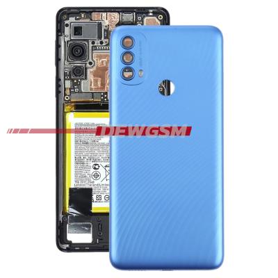 China Fix Broken Phone Housing Original Mobile Phone Battery Back Cover Door Case Replacement For Motorola Moto E40 E30 Housing Back Glass for sale