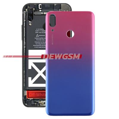 China Broken Fix Phone Housing Mobile Phone Battery Back Cover Door Case Replacement For Huawei Y 9(2019) Enjoy 9 Plus Housing Back Glass With Back Adhesive for sale