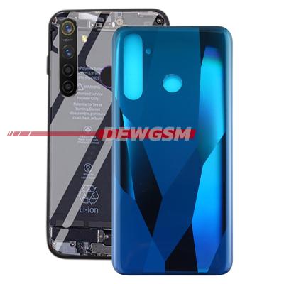 China Mobile Phone Case For Realme Mobile Phone Battery Glass Cover Door Back Case Replacement For OPPO Realme 5PRO/Realme Q Housing Back Glass With Back Adhesive for sale