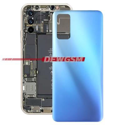 China Mobile Phone Case For Realme Mobile Phone Battery Glass Cover Door Back Case Replacement For Realme V15 5G RMX3029 Housing Back Glass With Back Adhesive for sale