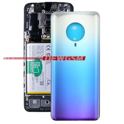 China Mobile Phone Broken Battery Housing Fix Phone Glass Cover Door Back Case Replacement For VIVO S5 S6 Housing Back Glass With Back Adhesive for sale