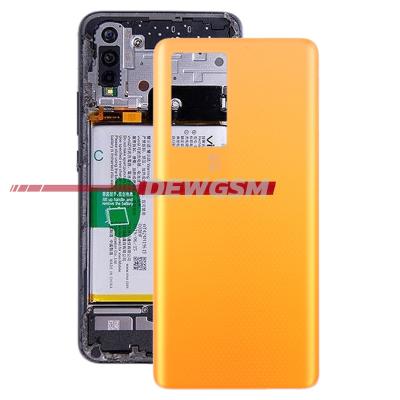 China Mobile Phone Broken Battery Housing Fix Phone Glass Cover Door Back Case Replacement For VIVO IQOO NEO5 S Housing Back Glass With Back Adhesive for sale