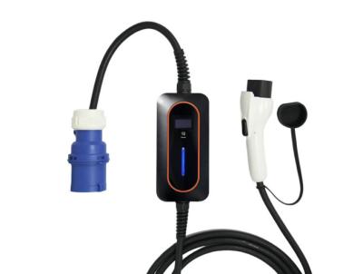 China 3.5kw 7kw Portable GB/T EV Ladegerät mit CEE / Schuko / PSB-16 Stecker 8A - 32A Einstellbar zu verkaufen