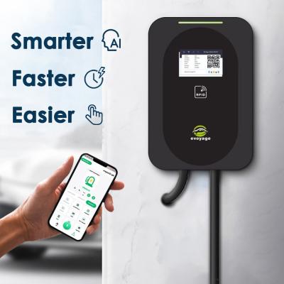 China EVSE 16 / 32A EV Wallbox Charger 22KW 11KW 7KW Estación de carga de vehículos eléctricos para vehículos eléctricos en venta