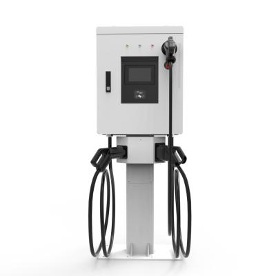 China DC / AC Output Fast EV Charging Station 30KW 40KW Electric Car Charger Wall Mount for sale