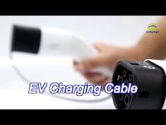 5 Meters 22kW Electric Car Charging Cable 380V Type 2 To Type 2 EV Cable IEC62196-2