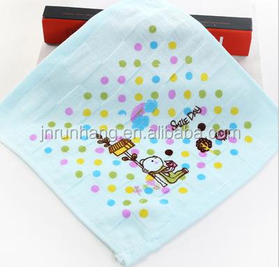 China Eco-Friendly Custom Soft Organic Cotton Baby Hand Towel for sale