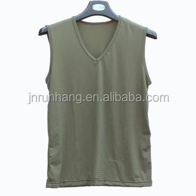 China Custom Breathable Mesh Anti-pilling Gym Quick Dry Tank Top for sale