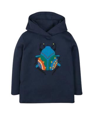 China Wholesale custom breathable kids pullover cotton embroidery casual hoodie full sleeve hoodie for winter for sale