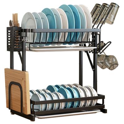 China Sustainable Folding Wall Mounted Dish Rack Countertops Are Dual Purpose for sale