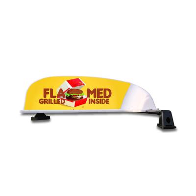 China Outdoor Digital Cab Accessories Taxi Roof Top Light Sign For Driving School for sale