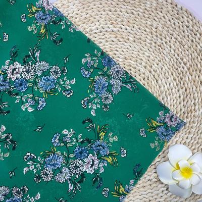 China Cheap Price Pure 100% Polyester Chiffon Printing Silk Fabric For Woman Dress for sale