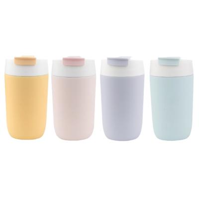 China Viable Wholesale Cute Tumbler Stainless Steel Travel Coffee Mugs Double Wall Vacuum Clean Toddler Insulated Cups for sale