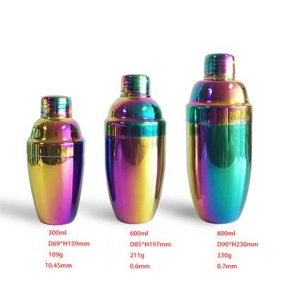 China Copper Color 300ml/600ml/800ML Cocktail Viable Stainless Steel Bar Shaker Bottle Mug Mug for sale