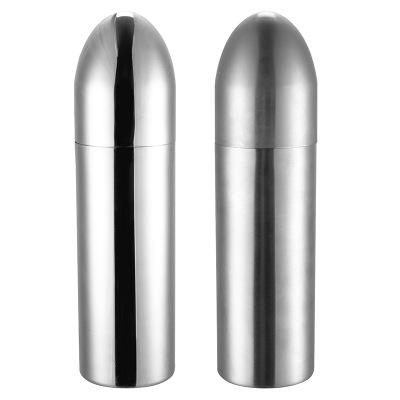 China Sustainable 750ML Stainless Steel Bullet Cocktail Shaker Drink Shaker Set Bar Accessories for sale