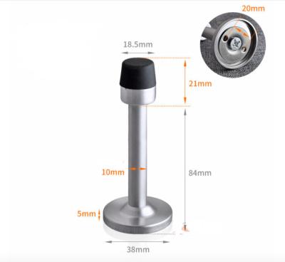 China China Factory Supplier Stainless Steel Modern Sliding Door Magnetic Stopper / Stainless Steel Door Stopper for sale