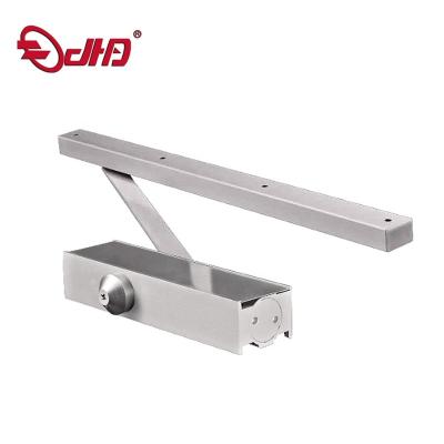 China Modern Aluminum Alloy Door Closer With Sliding Arm For Hydraulic Door Closer 40-65KG Two Speed ​​Adjustable for sale