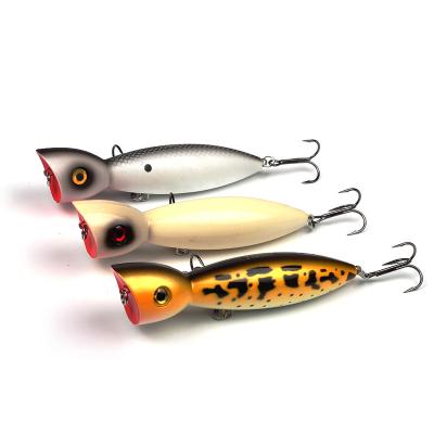 China 140mm Big Plastic Super Snap 51g Lure Top Water Dog Wobbler Walking Hard Plastic Groundbait For Bass Pike for sale