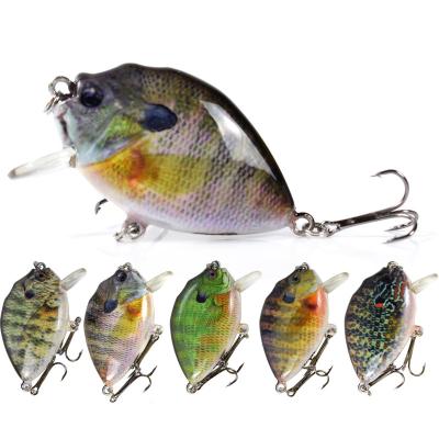 China 14.5g Fishing Wobblers Crank Hard Bait Sinking Crankbait Lure For Freshwater DY-053 for sale