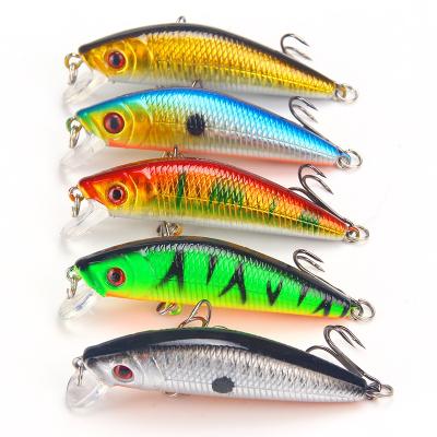 China ABS Plastic Factory Price Cheap Minnow Bait Fish Lure For Bait Artificial Freshwater Bait Fishing for sale