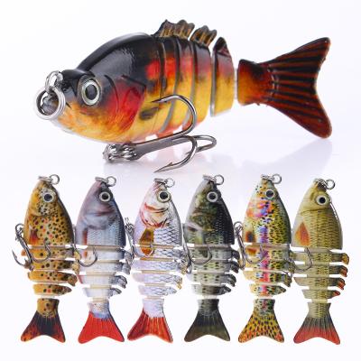 China ABS Original Supply Lure 50 Mm3g Small Bait Lure Fishing Tackle Simulation Wholesale Multisection Bait for sale