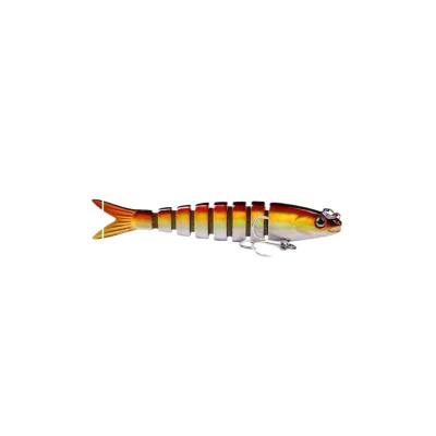 China 19g135mm Multisection Fish Simulation Lure Toss Submerged Freshwater Sea Bionic Mino Weever Yellowcheck Carp Dog DY1134 for sale