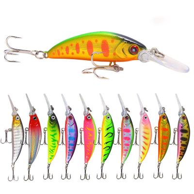 China ABS Plastic Freshwater Fishing Lure 0.2oz/6g Sinking Minnow 7cm/2.75' Lures Trout Hard Bass Pike Lures Fishing Bait for sale