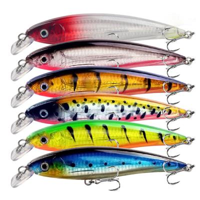 China ABS Plastic Dingyuan 16cm 42g 6Colors Artificial Minnow Fishing Lure Floating Hard Bait for sale