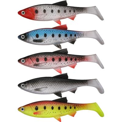 China Outdoor Fishing Activity 15.5cm 36g Artificial Soft Fish Lure PVC Realistic Bait for sale