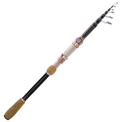 China Super Popular Telescopic Empty Carbon Fiber Carp Surf Casting Fishing Rod 1.8m- 2.7m for sale