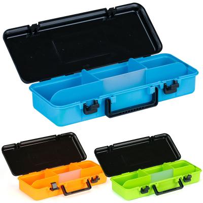 China Detachable Partition 4 Compartments Multifunctional Fish Box With Removable Partition Fishing Tackle Boxes Tools for sale