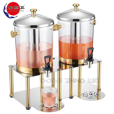 China Commercial Restaurant Hotel Buffet Equipment Restaurant Equipment Dispenser 8L/16L Beverage Drink Dispenser 8L/16L Gold Juicer for sale